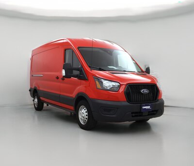 Red 2023 Ford Transit 250