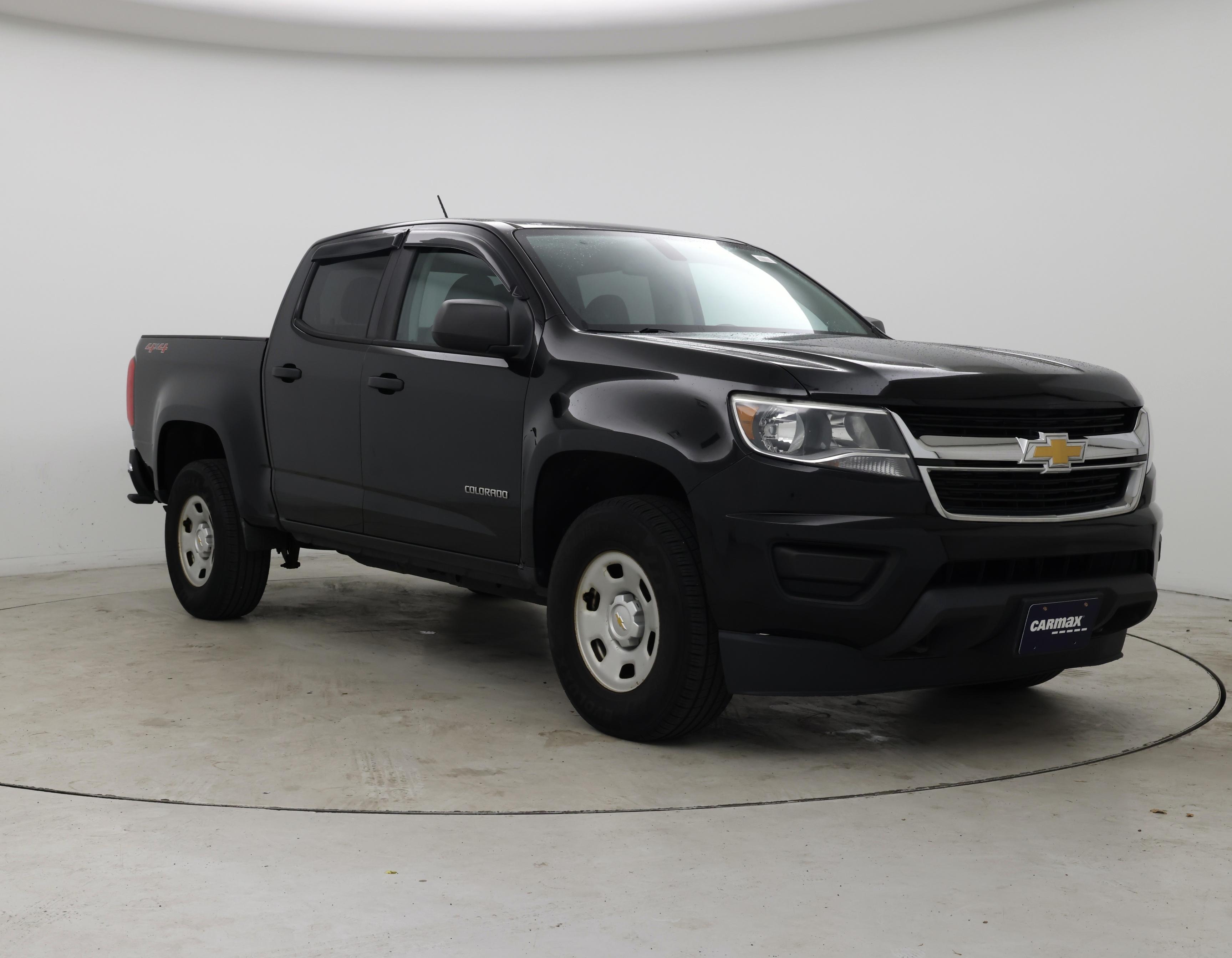 Black 2018 Chevrolet Colorado Pickup Truck Four-Wheel Drive Automatic