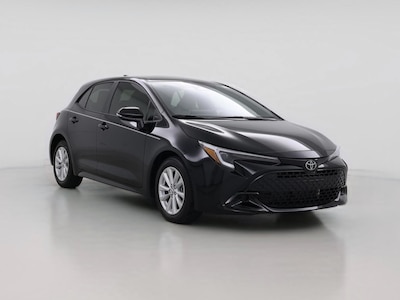 Black 2025 Toyota Corolla Hatchback SE