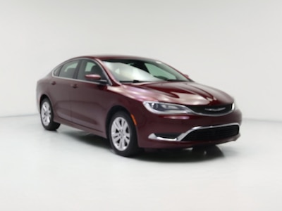 Red 2015 Chrysler 200 Limited
