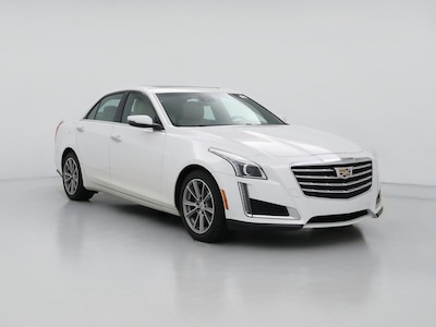 White 2017 Cadillac CTS Luxury