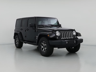 Black 2016 Jeep Wrangler Unlimited Sahara