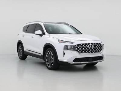 White 2022 Hyundai Santa Fe Limited