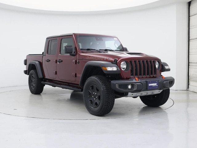 Red 2021 Jeep Gladiator Mojave Crew Cab 4WD Pickup Truck Four-Wheel Drive Automatic