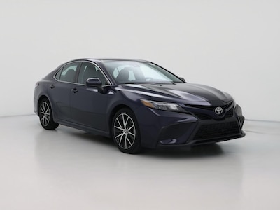 Blue 2021 Toyota Camry SE