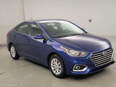 Blue 2020 Hyundai Accent SEL