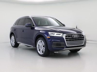 Blue 2018 Audi Q5 Premium Plus