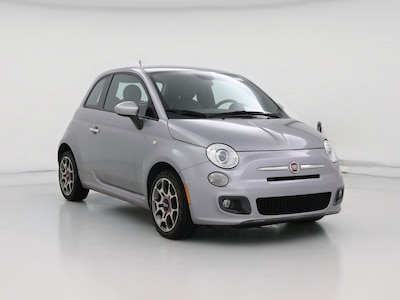 Silver 2015 Fiat 500 Sport