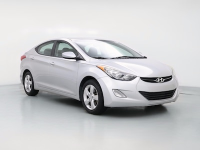 Silver 2013 Hyundai Elantra GLS
