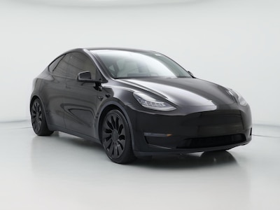 Black 2021 Tesla Model Y Performance