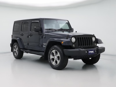 Gray 2017 Jeep Wrangler Unlimited Sahara