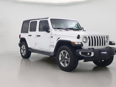 White 2019 Jeep Wrangler Unlimited Sahara