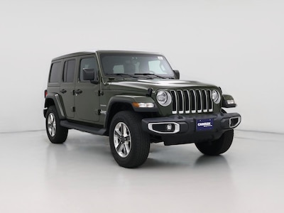 Green 2021 Jeep Wrangler Unlimited Sahara