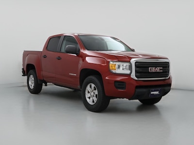 Red 2016 GMC Canyon SLE