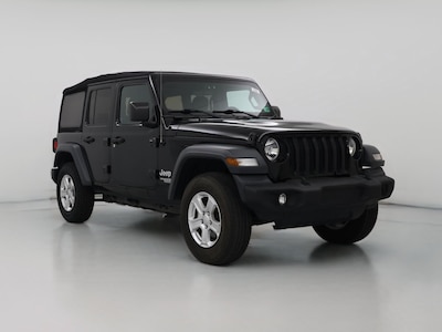Black 2019 Jeep Wrangler Unlimited Sport