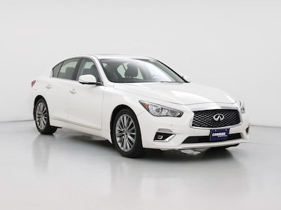 White 2022 Infiniti Q50 Luxe