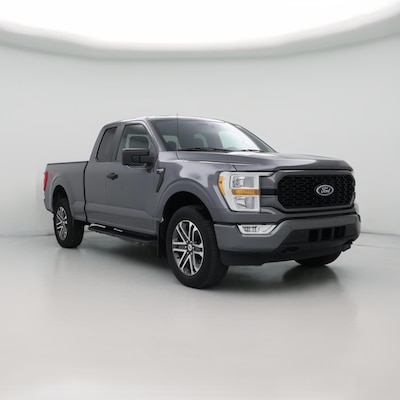 Gray 2021 Ford F150 XL
