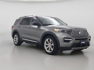 Green 2020 Ford Explorer Platinum