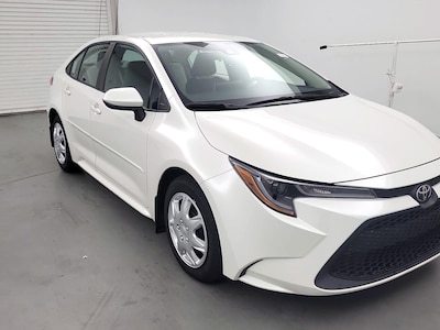 White 2020 Toyota Corolla LE