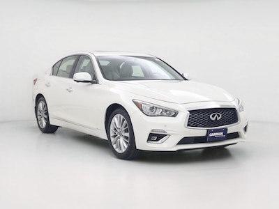 White 2022 Infiniti Q50 Luxe