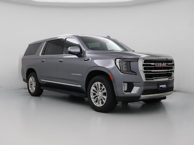 Blue 2021 GMC Yukon XL 1500 SLT