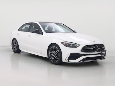 White 2022 Mercedes-Benz C300