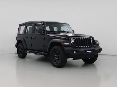 Black 2023 Jeep Wrangler Unlimited Sport