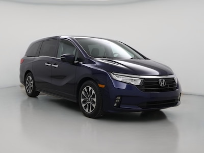Blue 2022 Honda Odyssey EX-L