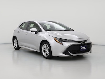 Silver 2019 Toyota Corolla Hatchback SE