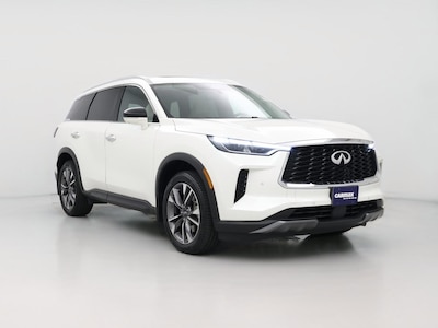 White 2022 Infiniti QX60 Luxe