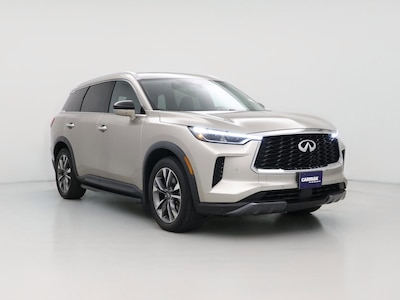 Gray 2022 Infiniti QX60 Luxe