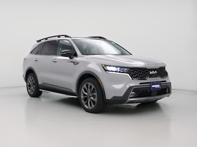 Gray 2022 Kia Sorento X-Line EX