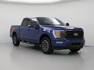 Blue 2023 Ford F150 XLT