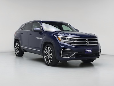 Blue 2022 Volkswagen Atlas Cross Sport SEL Premium R-Line