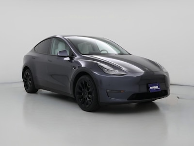 Gray 2021 Tesla Model Y Long Range