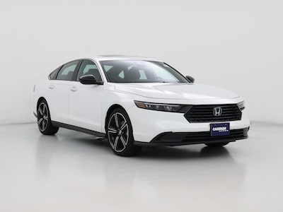 White 2023 Honda Accord Hybrid Sport