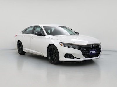 White 2022 Honda Accord Sport SE