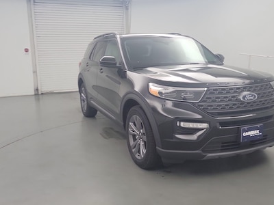 Black 2022 Ford Explorer XLT
