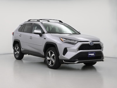Silver 2022 Toyota RAV4 Prime Plug-In SE