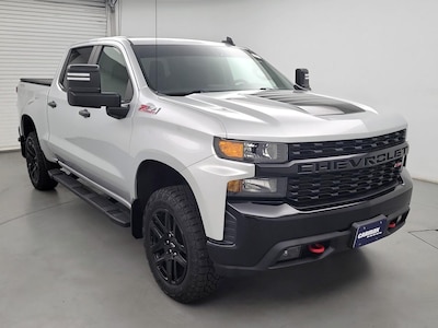 Silver 2021 Chevrolet Silverado 1500 Custom Trail Boss