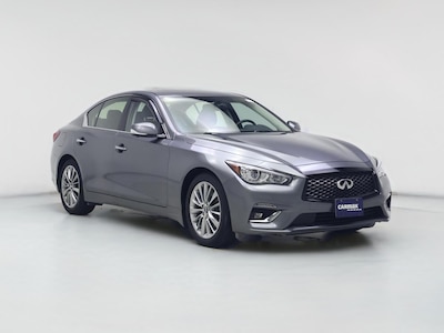 Gray 2022 Infiniti Q50 Luxe