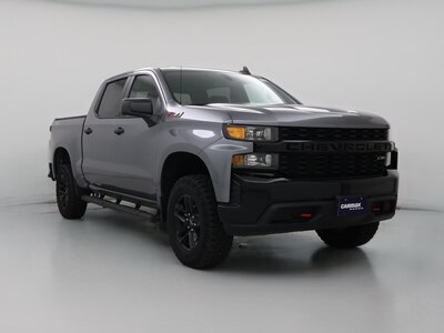 Gray 2021 Chevrolet Silverado 1500 Custom Trail Boss