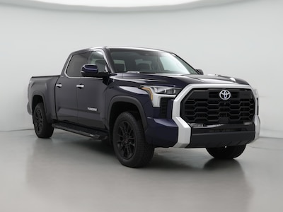 Blue 2022 Toyota Tundra Hybrid Limited