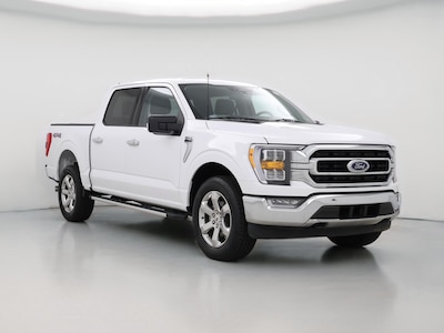 White 2022 Ford F150 XLT