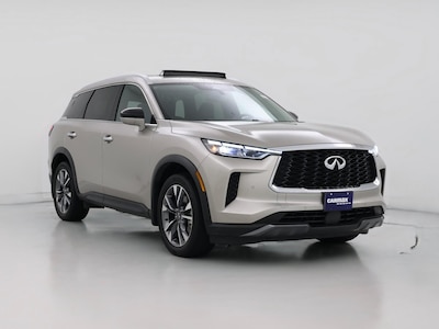 Gray 2022 Infiniti QX60 Luxe