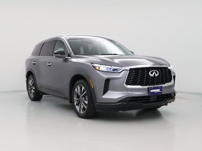 Gray 2023 Infiniti QX60 Luxe