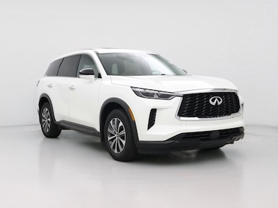 White 2023 Infiniti QX60 Pure