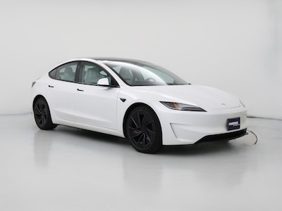 White 2025 Tesla Model 3 Performance