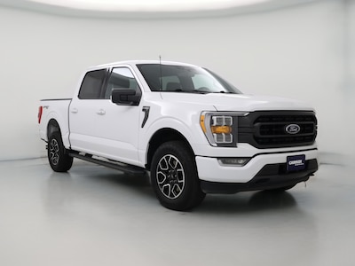 White 2022 Ford F150 XLT