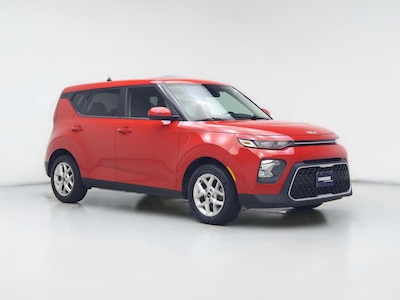 Red 2022 Kia Soul LX